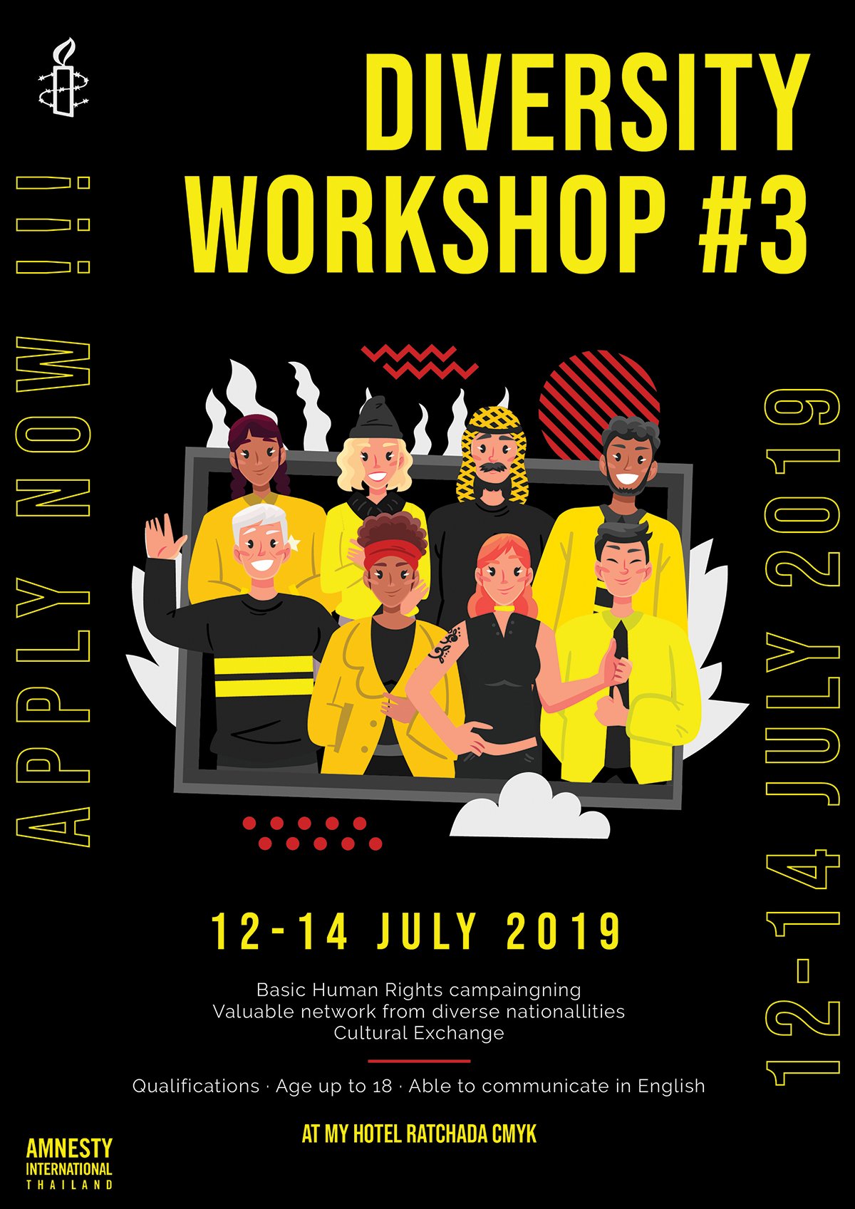 Diversity Workshop ปี 3  - Amnesty International Thailand